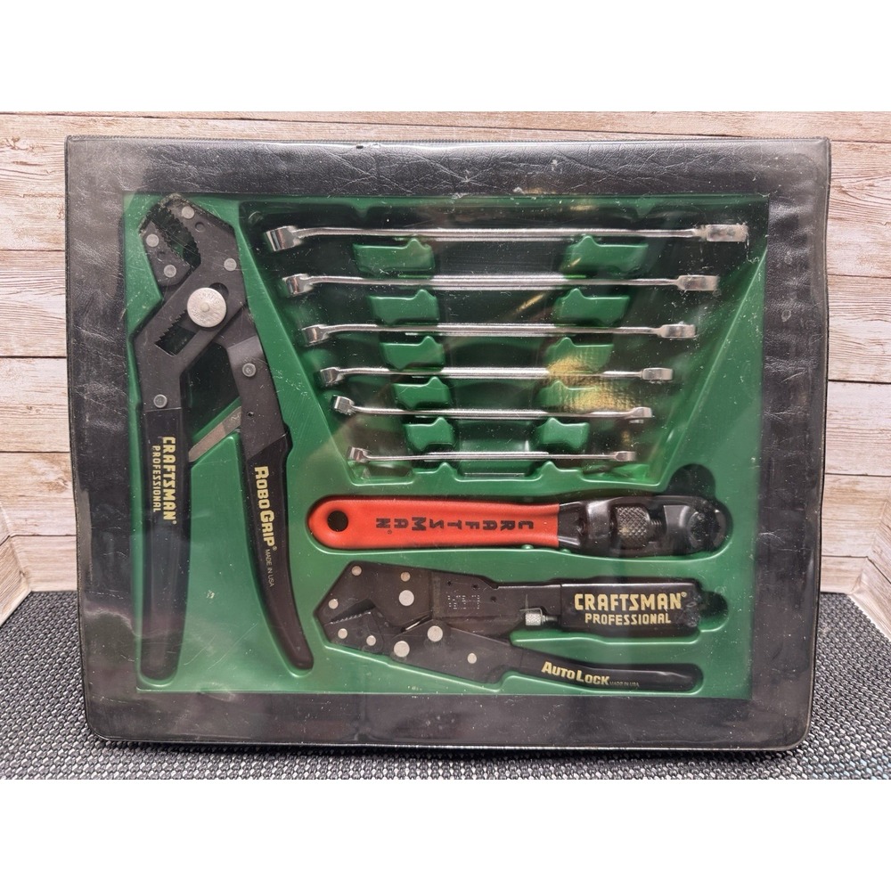 NOS Craftsman Professional RoboGrip SAE Set - New In Box!  Excellent Shape
